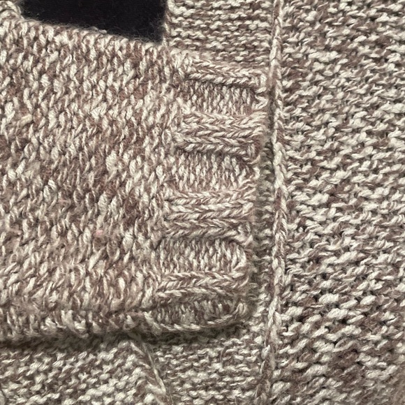 Celly knit brown button front long sleeve costal gramma cardigan sweater medium - Picture 10 of 10